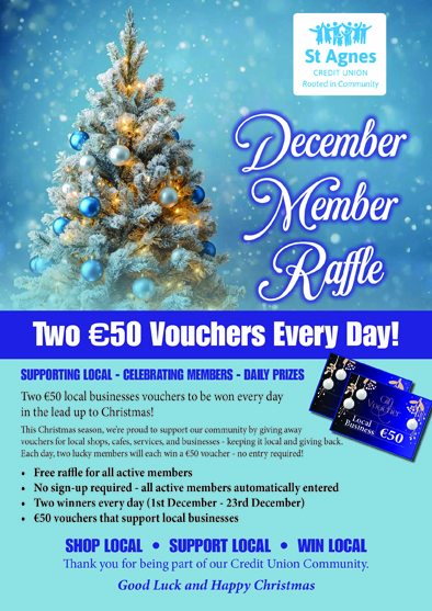 December Member Raffle