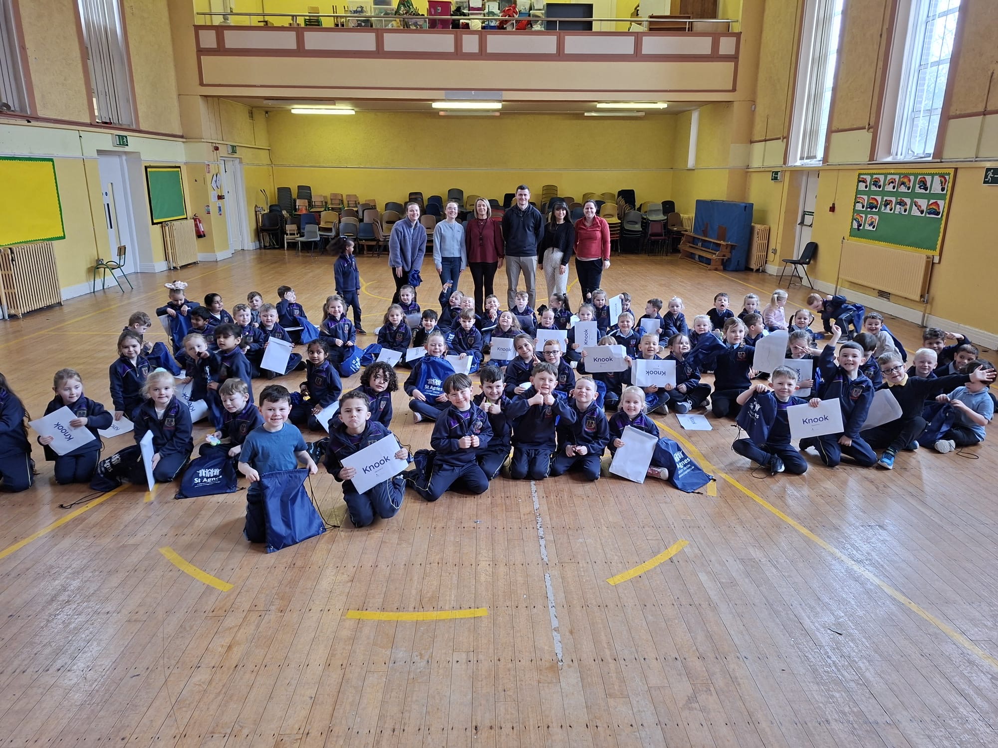 We are proud to sponsor the Knook Book Drop to Scoil Una Naofa