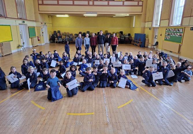 We are proud to sponsor the Knook Book Drop to Scoil Una Naofa