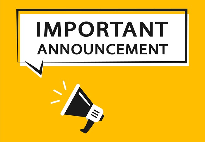 Change in Opening Hours from Friday 15th August 2025